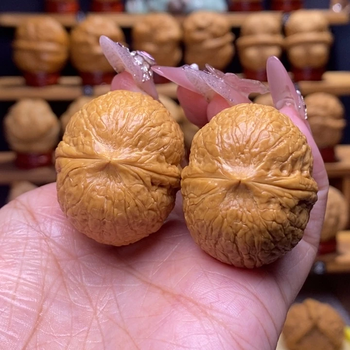 文玩核桃把件佛手16号36尺