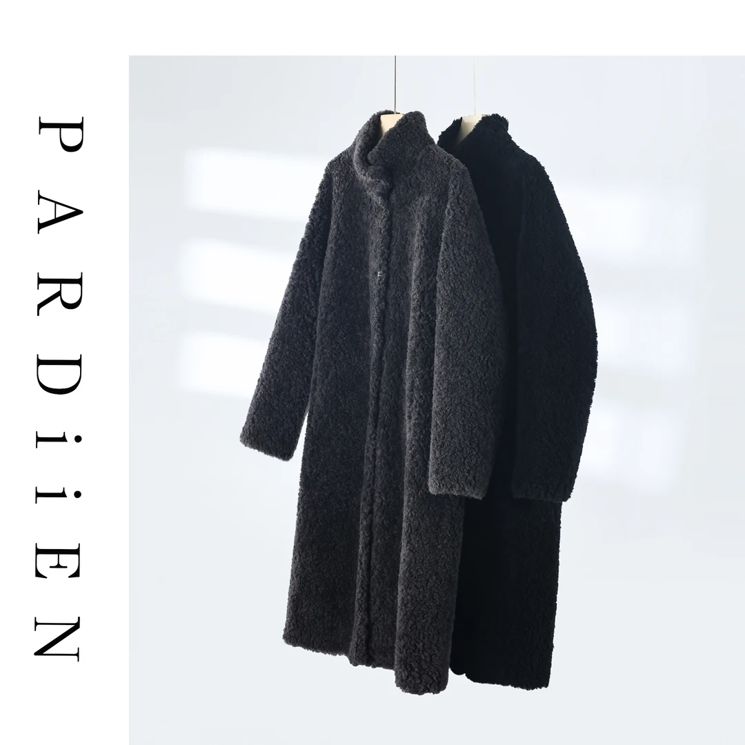 【北总严选】帕迪恩长款羊毛立领外套23086