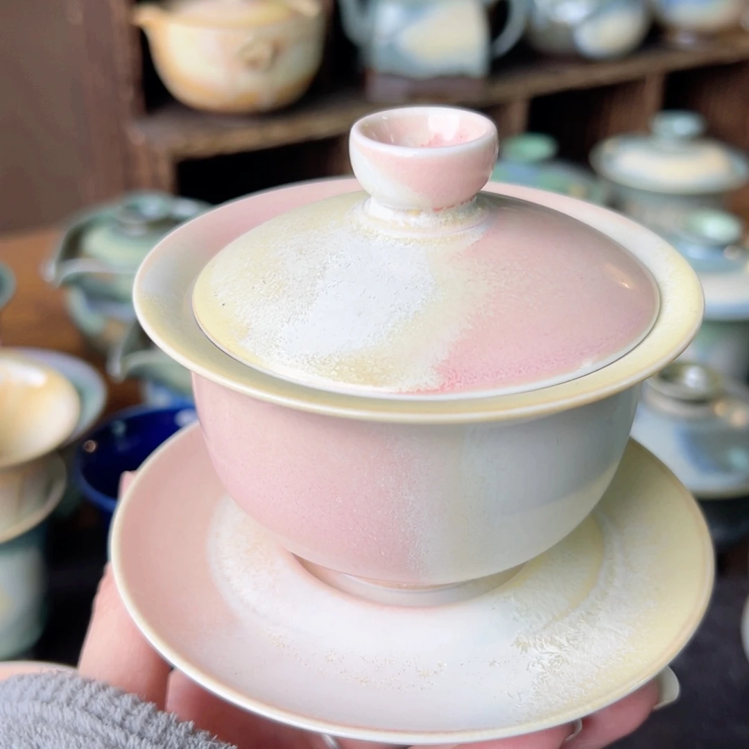 杯哦景德镇柴烧手作茶器