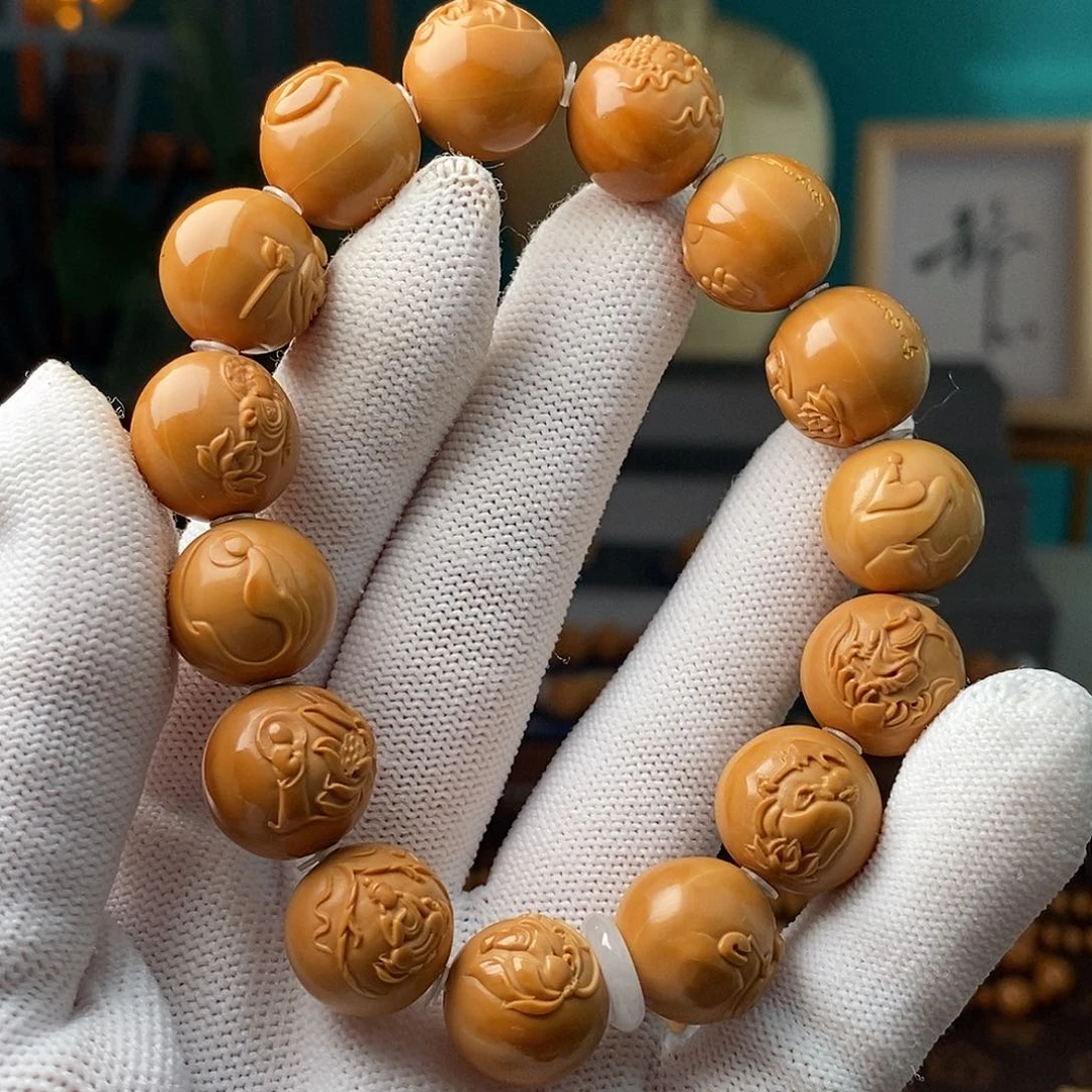 猴头核桃吊坠静**涌竖心经无相