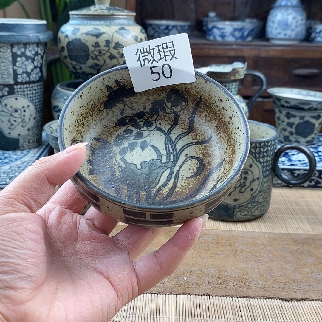 手工手绘青花陶瓷