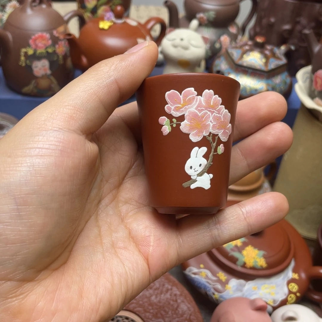 茶杯紫砂紫砂主人杯cc