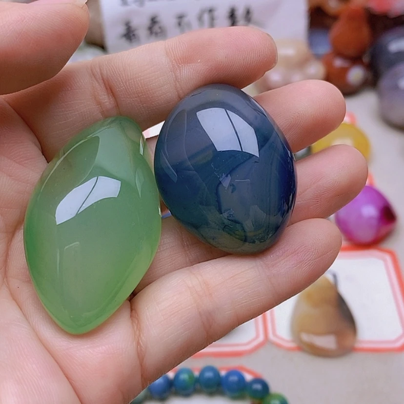 【闪购商品】未镶嵌玛瑙/玉髓珠宝半成品艳*天