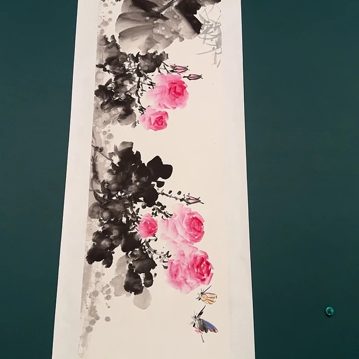 国画董老师作品画作