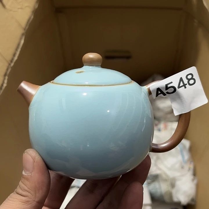 瓷片茶摆件工艺品摆件666