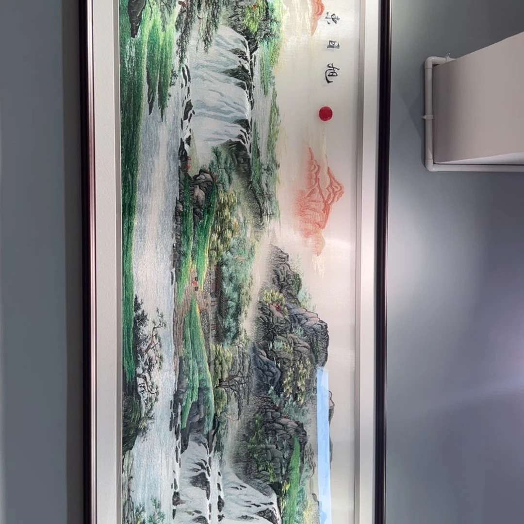 横款旭日东升加大版铜角不安装