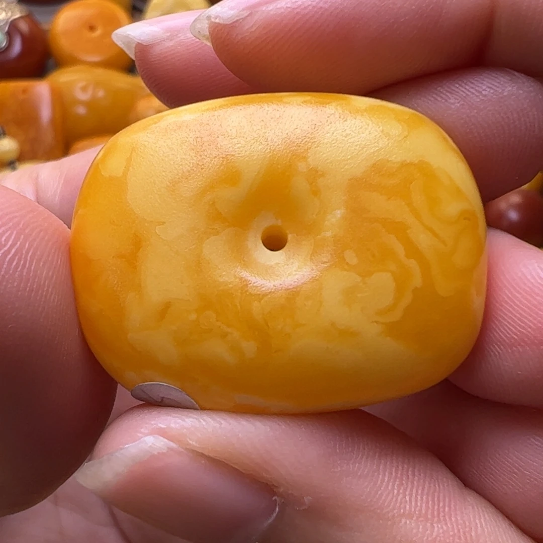裸石蜜蜡未镶嵌藏扣