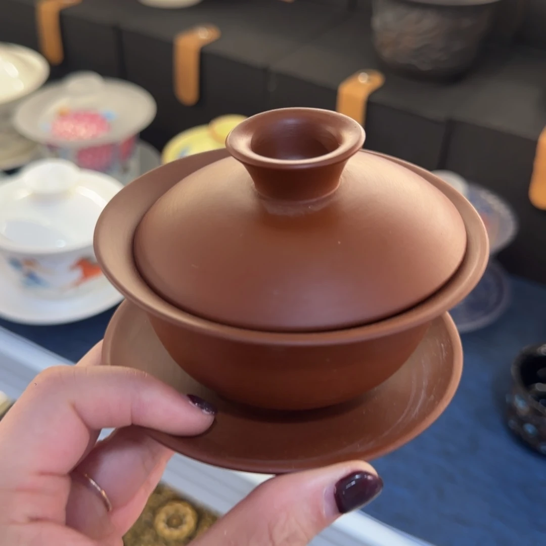 陶景德陶瓷盖碗茶具