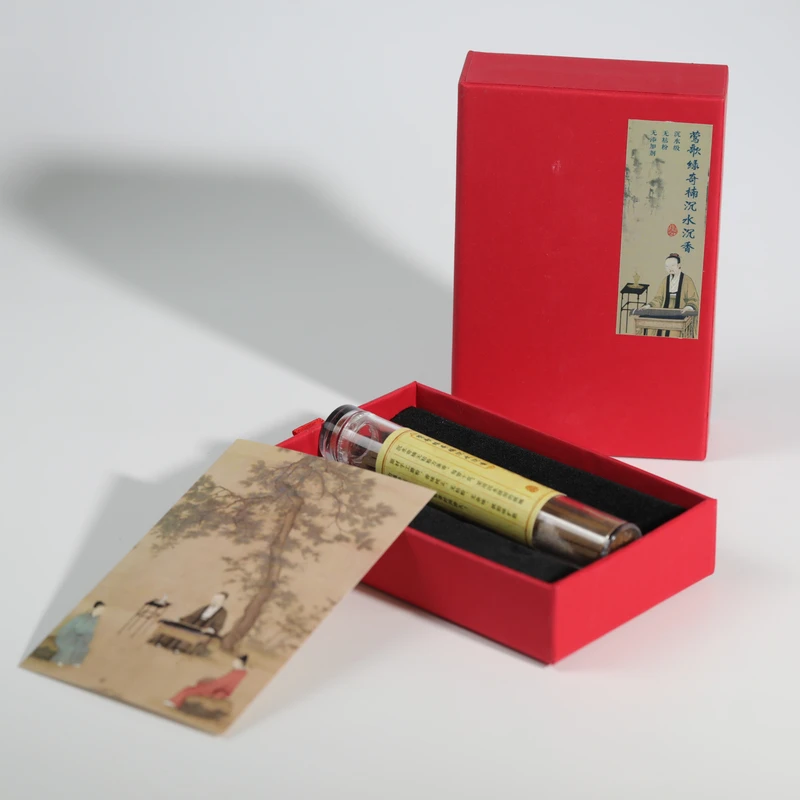 莺歌绿奇楠沉水沉香线香8g礼盒装 SM0403-01