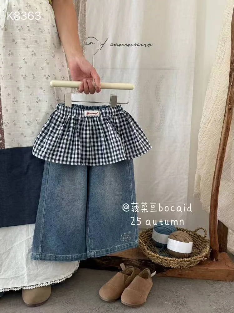 202 (NO退换) 菠菜豆牛仔裤  LUOLA品牌童装