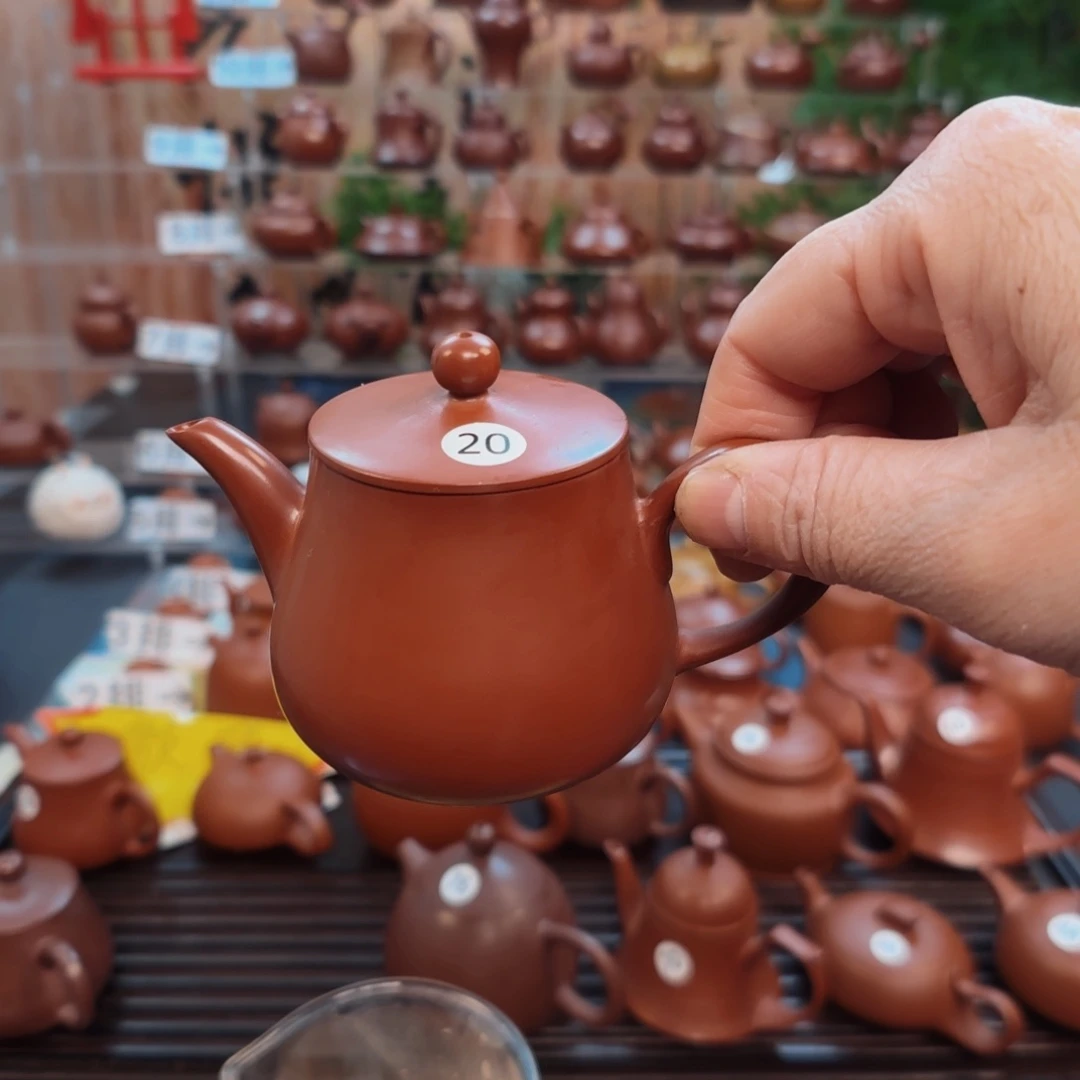 朱泥茶壶朱泥茶壶微瑕120C