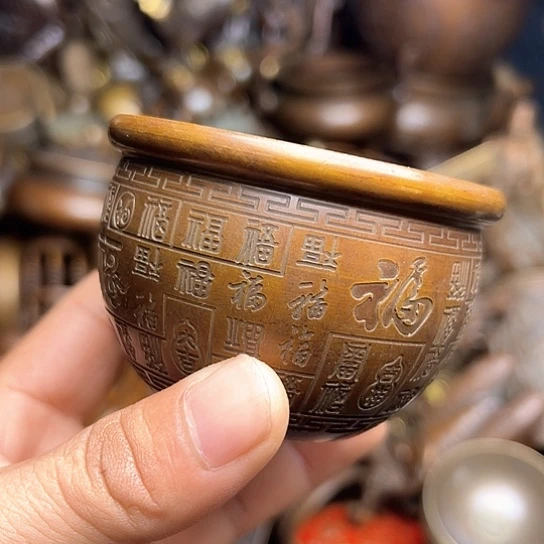 铜制文玩把玩物件