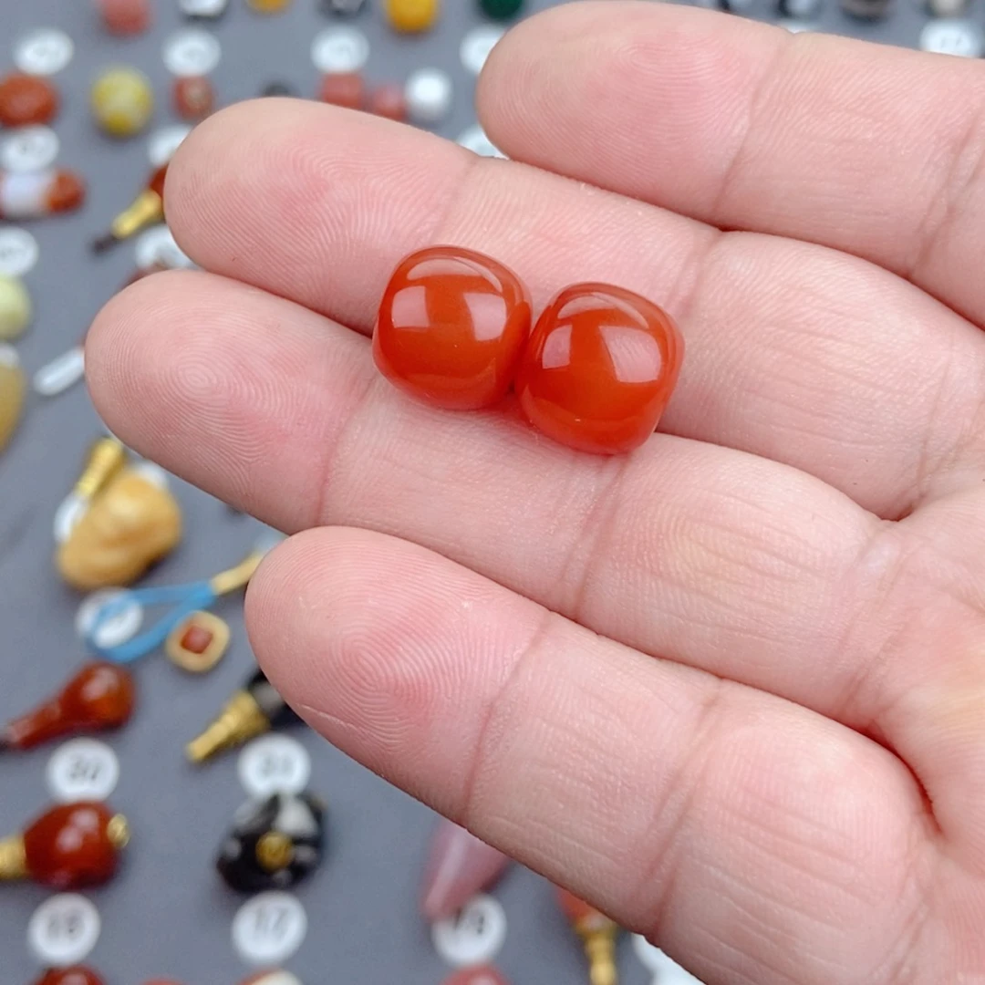 玛瑙/玉髓森柏珠宝饰品未镶嵌云*