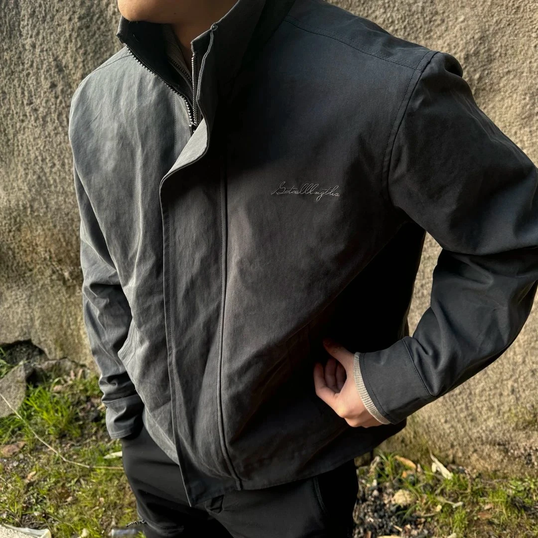 GTAL美式猎装夹克超越三防立领纯色刺绣春季户外百搭痞帅工装外套