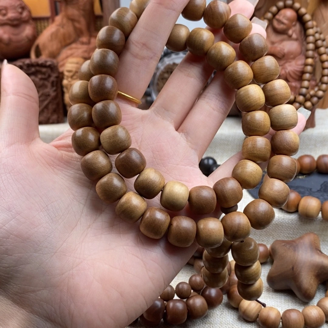 檀香木手串/手链迈索尔，老山檀香，奶香12.13，双圈