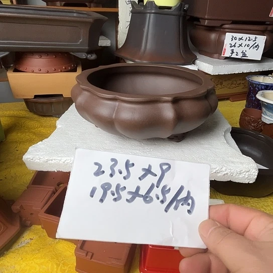 宜兴紫砂花盆福利