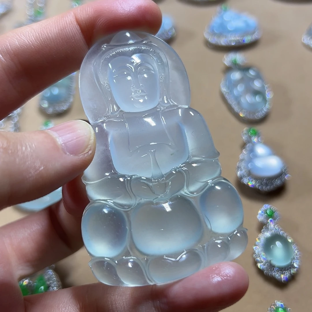 未镶嵌定制翡翠挂件