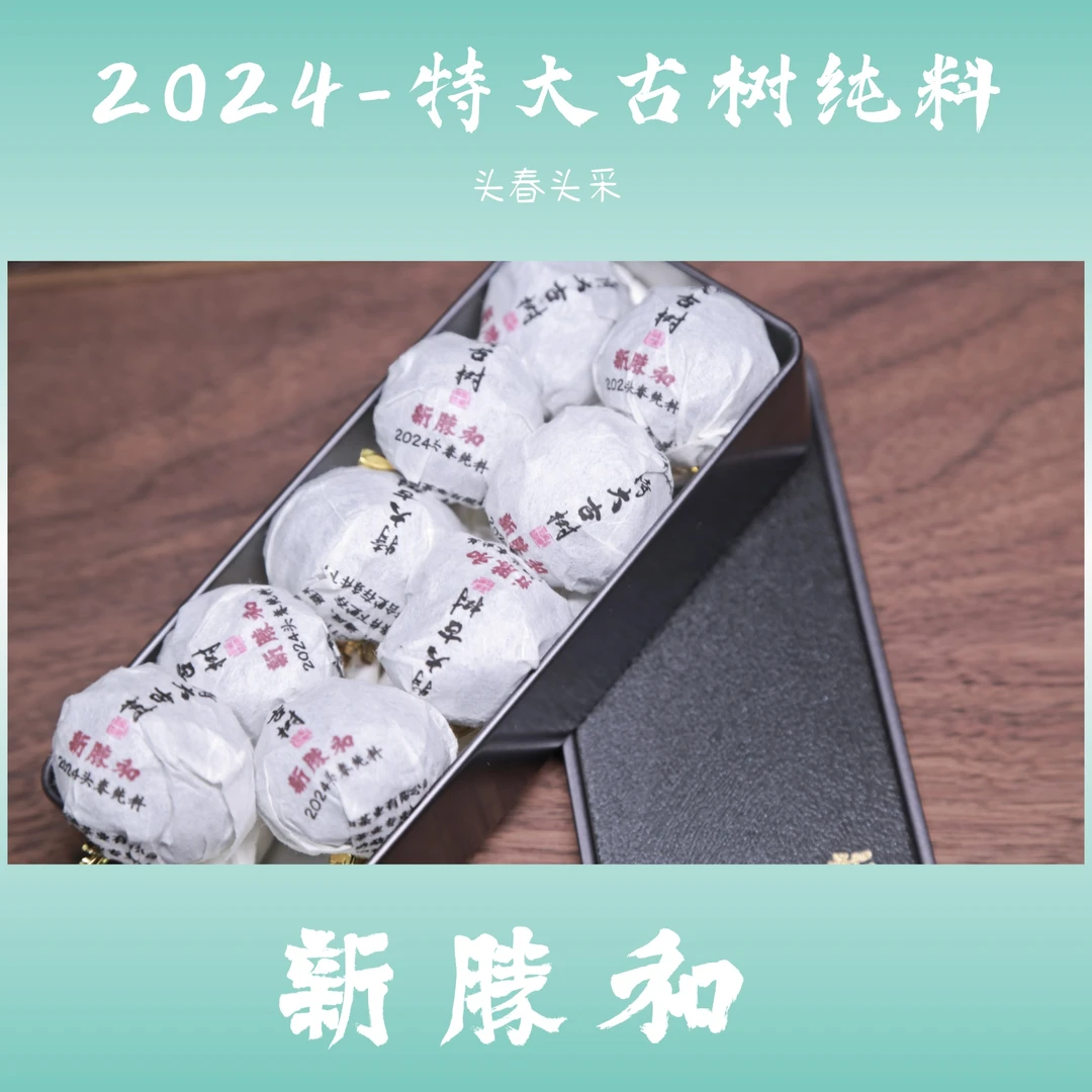 【2024特大古树纯料 】春茶 纯料 普洱茶 长期储存 (生茶)龙珠