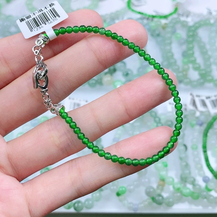 未镶嵌手链翡翠翡翠
