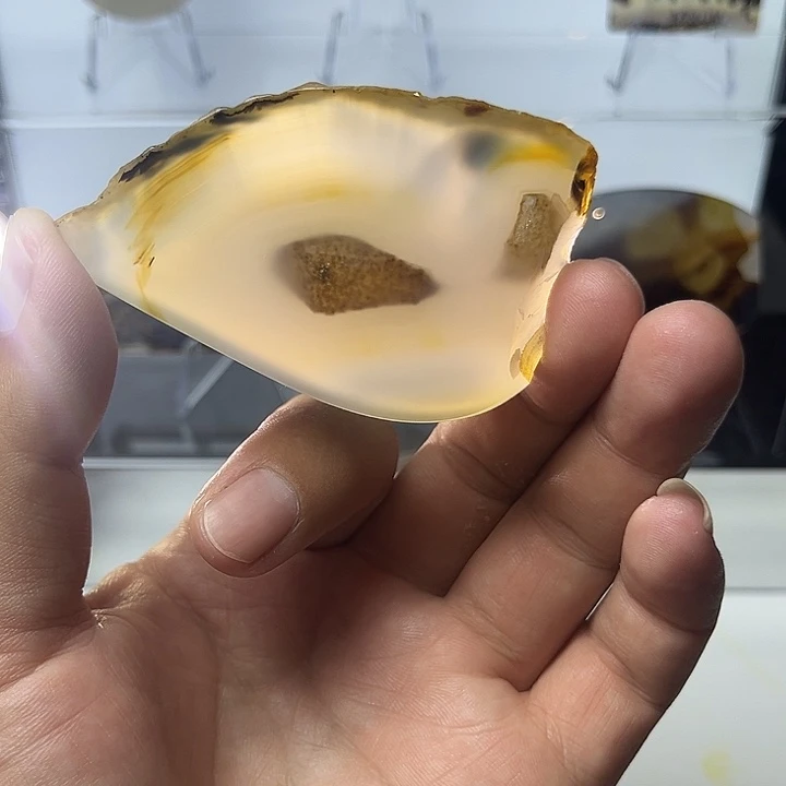 玛瑙/玉髓未镶嵌吊坠(不含链)