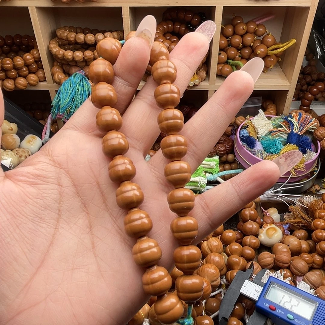 手串猴头核桃12+微瑕葫芦