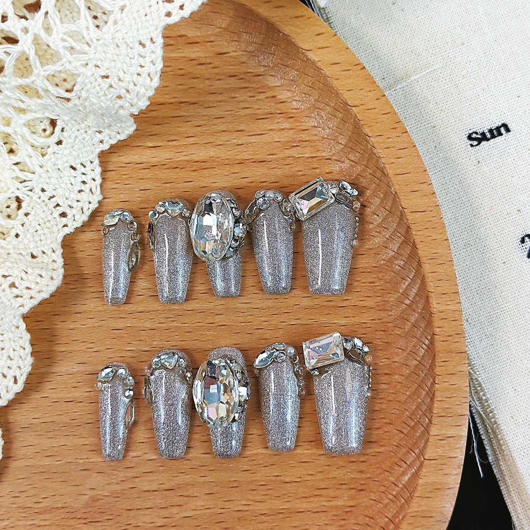 《时空星河》纯手工穿戴甲