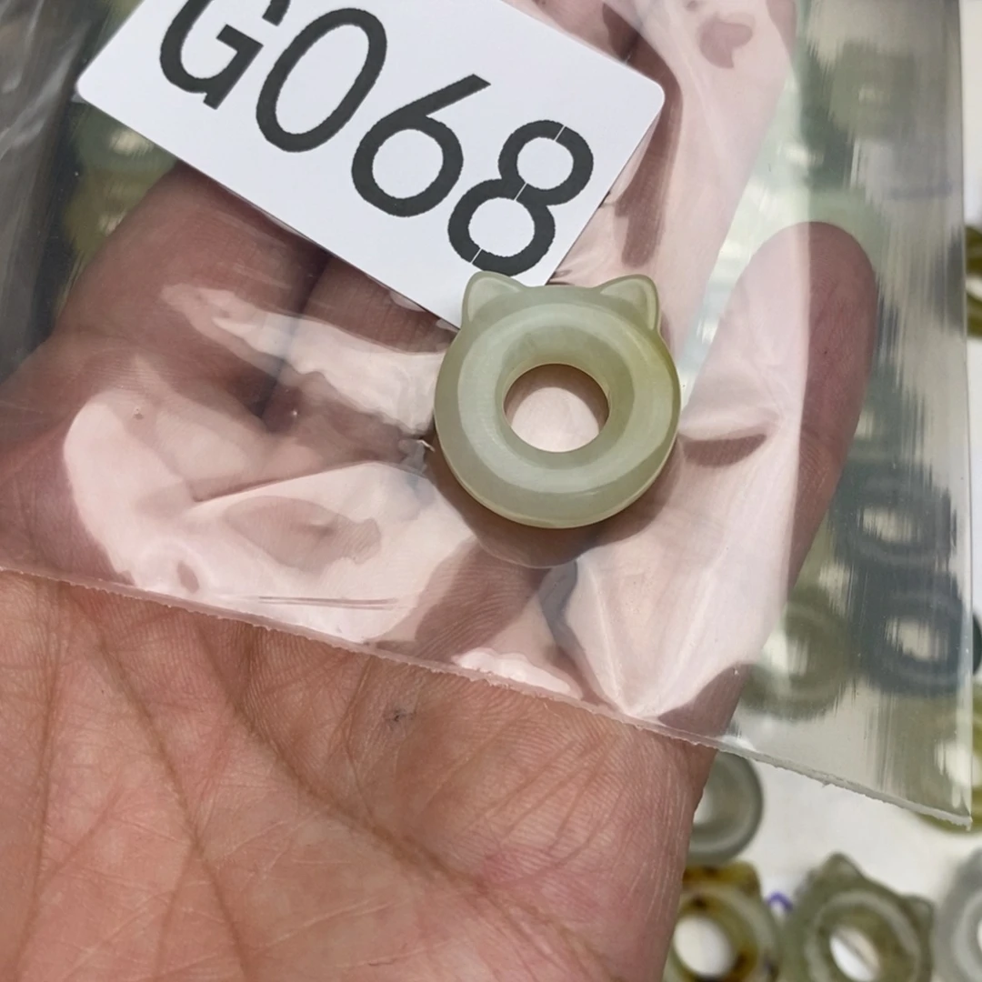 岫玉天然岫玉，默认微瑕不退不换绑好发货未镶嵌