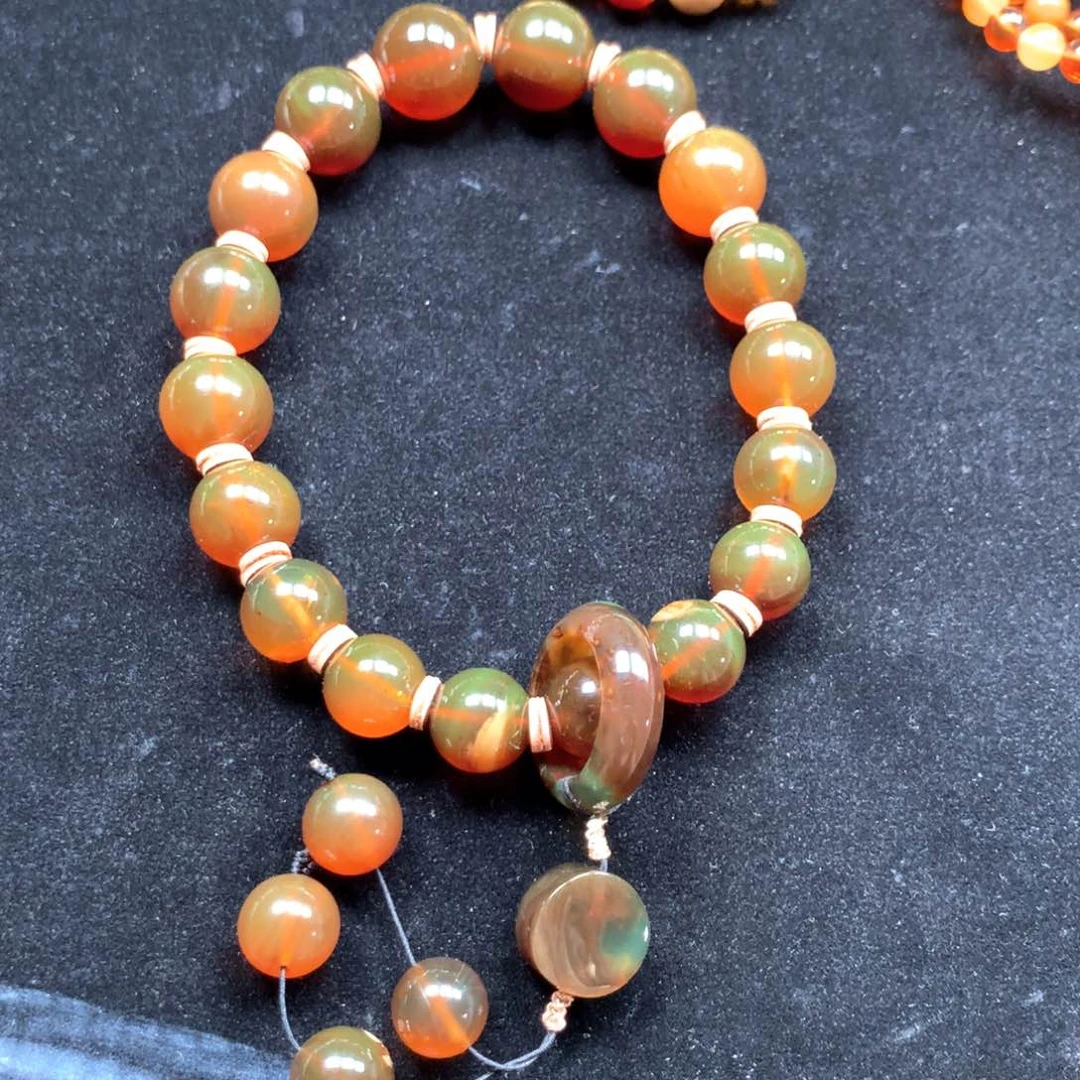 未镶嵌颈饰琥珀福利/全家福18子手持