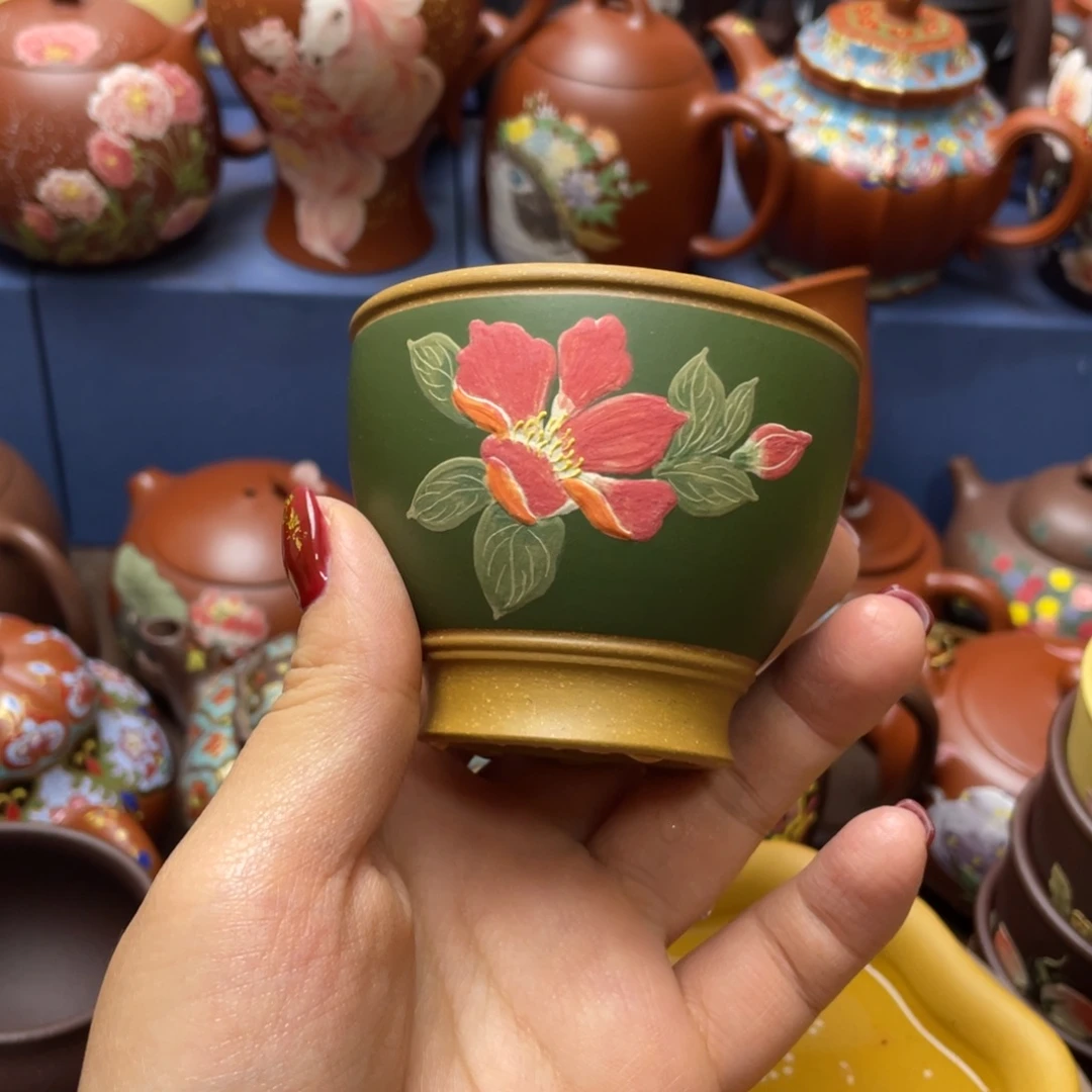 茶杯紫砂紫砂主人杯120c