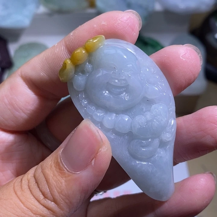 【闪购商品】颈饰未镶嵌翡翠佛