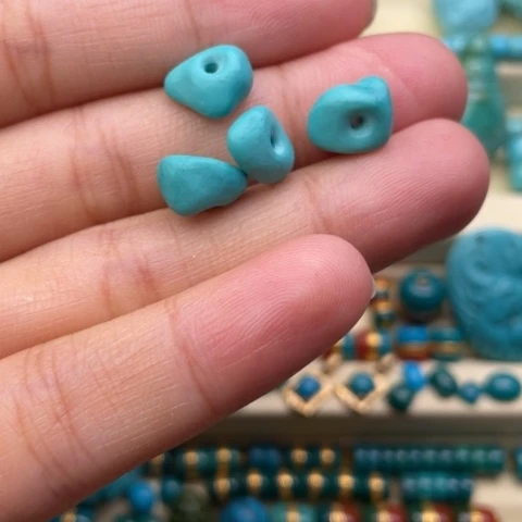 绿松石藏扣未镶嵌＊*