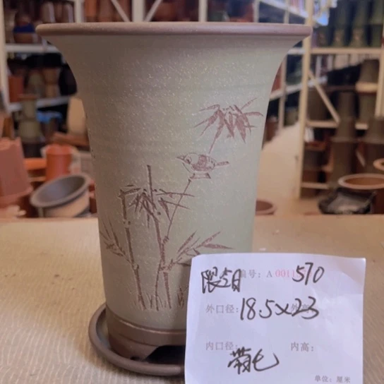 花盆紫砂紫紫砂盆