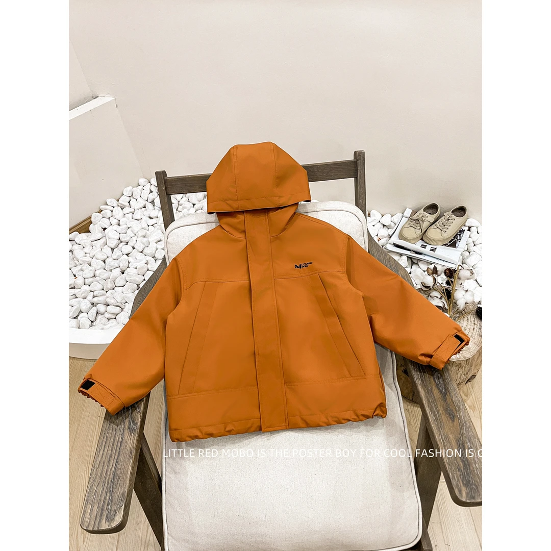 【现现】童装男儿童休闲三合一冲锋衣2025秋冬外套MMY841340