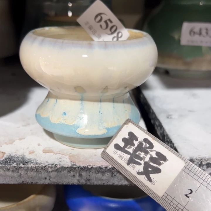 口6 手工花盆满30包邮