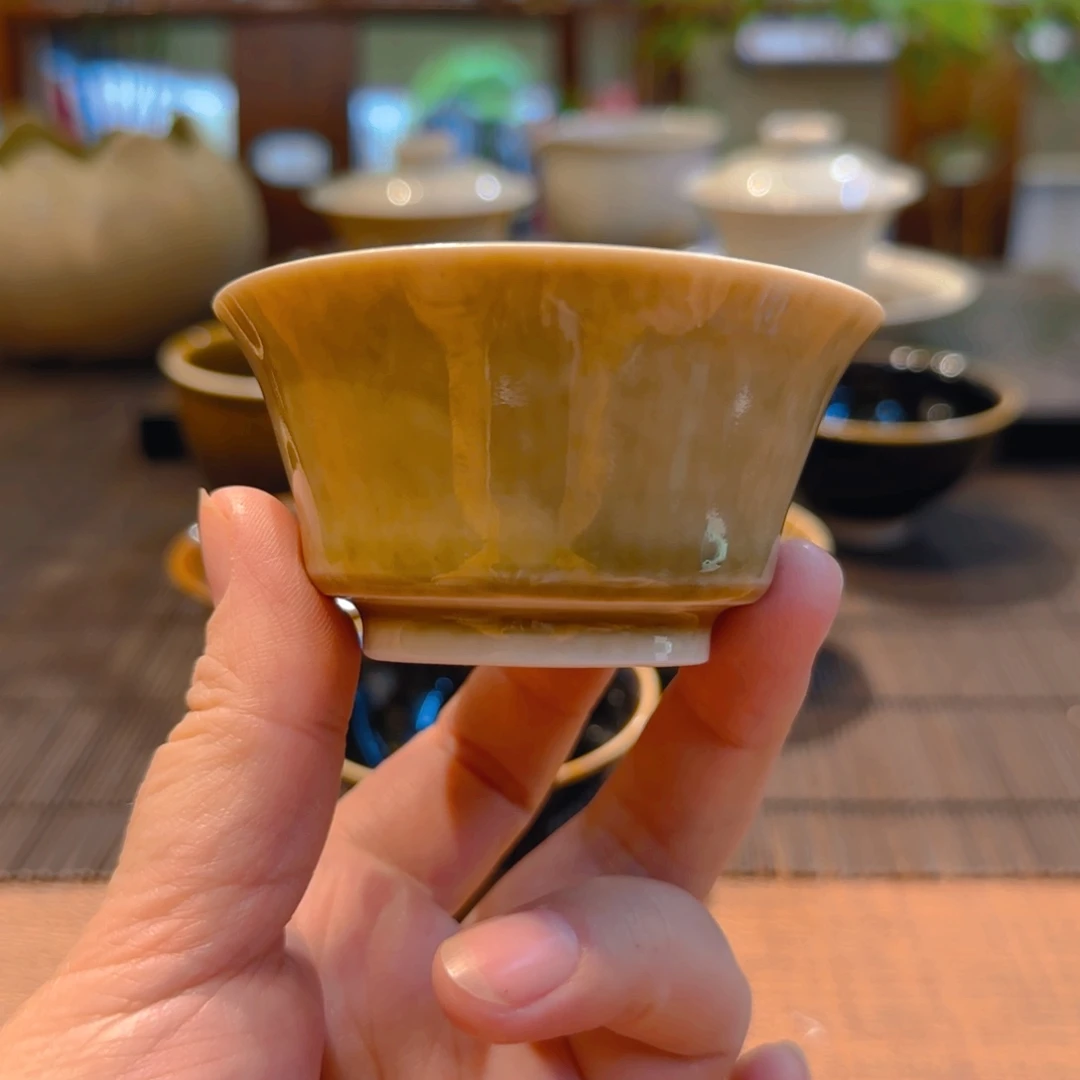黄定马蹄杯 70cc  66666