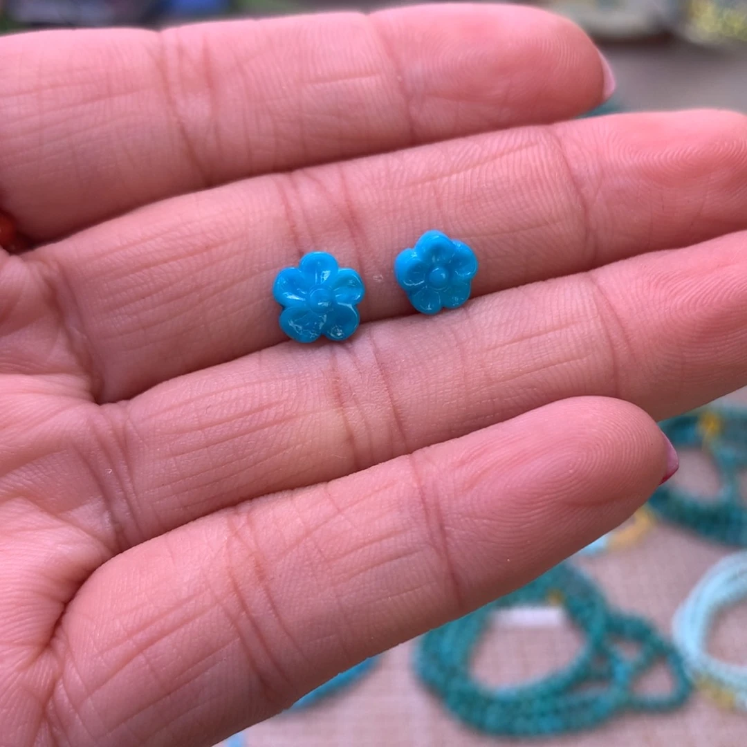 未镶嵌绿松石配饰