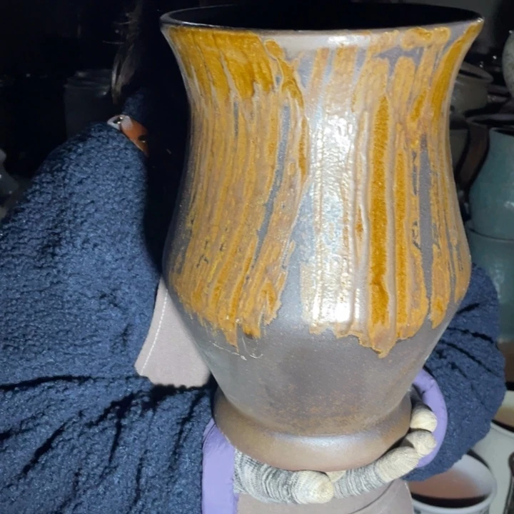 紫砂花盆口20高31正品正品