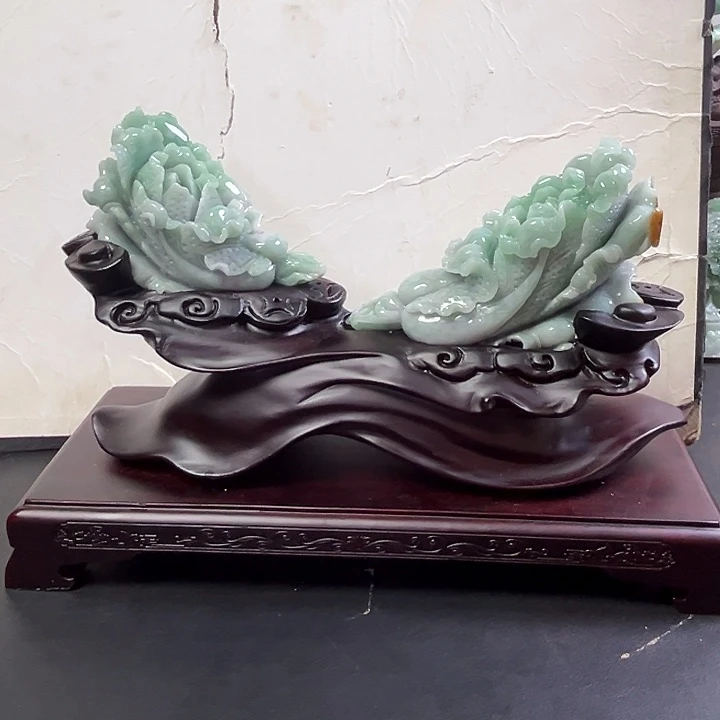 翡翠未镶嵌摆件翡翠