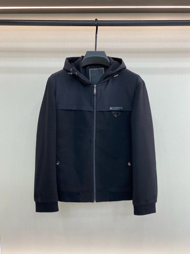 2024时尚男士阔版潮牌夹克5617