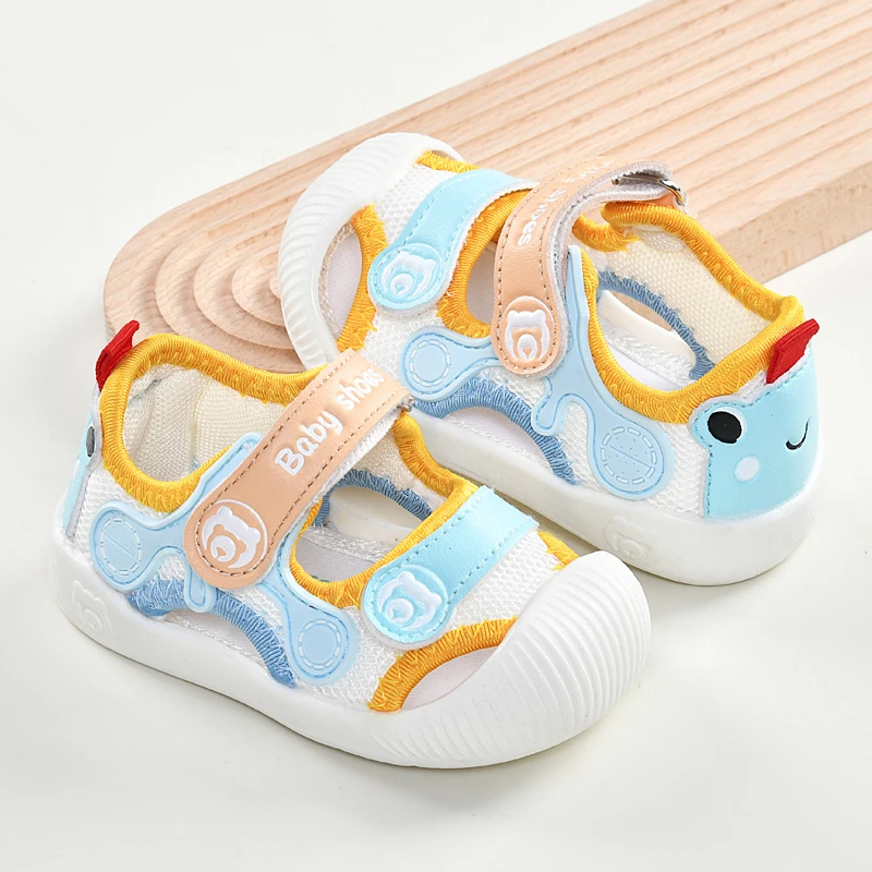 宝宝凉鞋女夏季学步鞋0一1-2岁婴儿防滑软底婴儿男宝宝鞋子