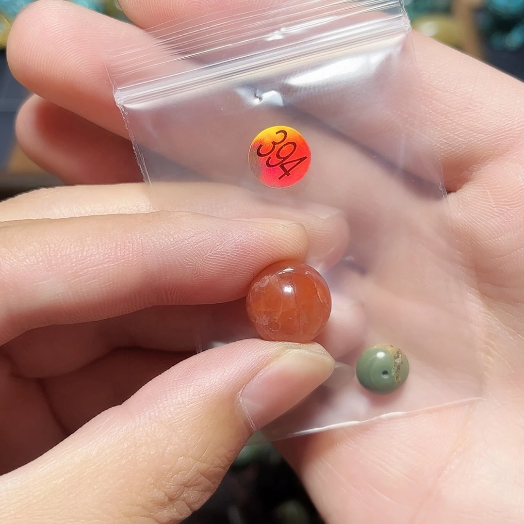 M***r未镶嵌圆珠桶珠老型手串！！玛瑙/玉髓