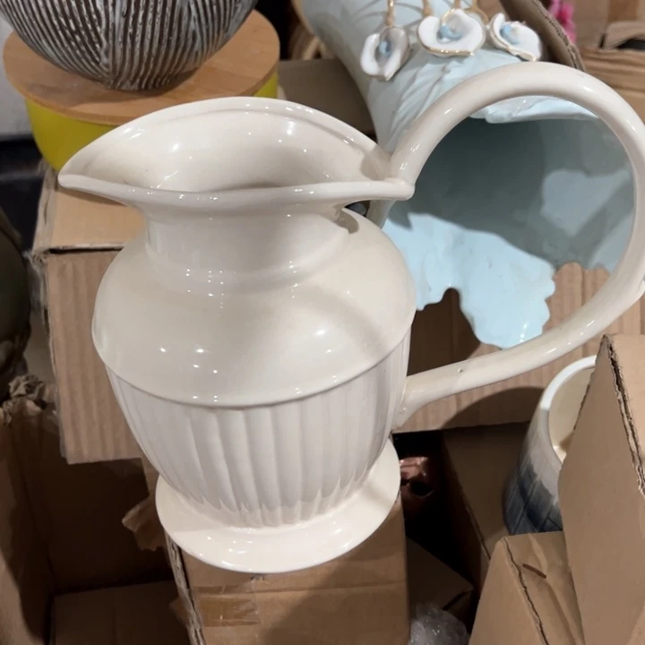 陶瓷花瓶摆件外贸出口微瑕捡漏陶瓷花瓶