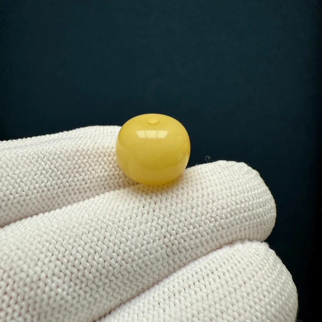 D1007天然原矿蜜蜡 【微瑕】老型12.8*10.3mm支持鉴定 假一罚十