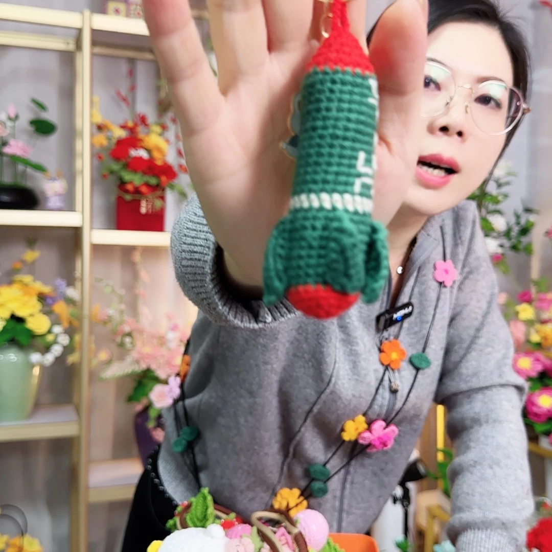 手工钩织设计挂件