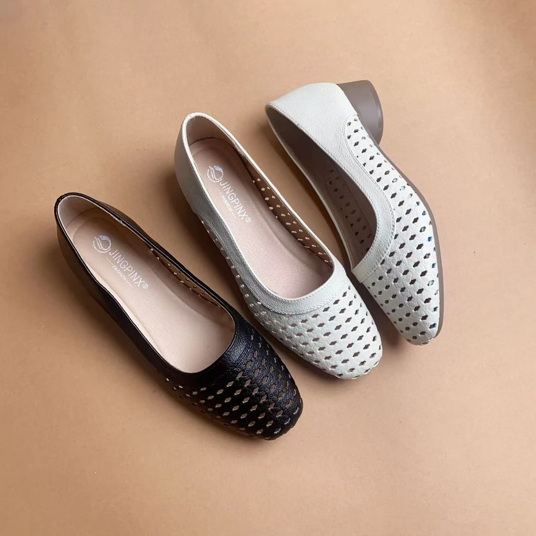 夏季爆款软底浅口百搭时尚仙女风单品女鞋1717