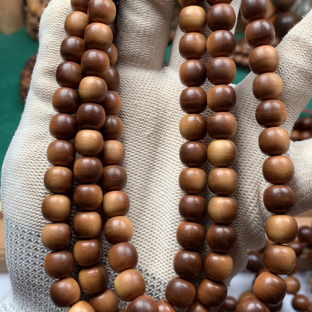 檀香木手串/手链老山檀香8*9多圈沉水