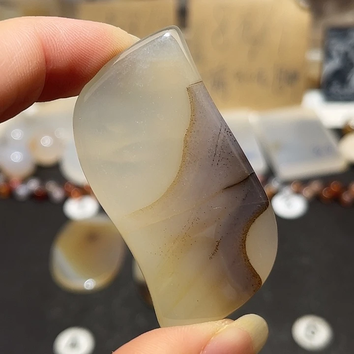 玛瑙/玉髓未镶嵌吊坠(不含链)