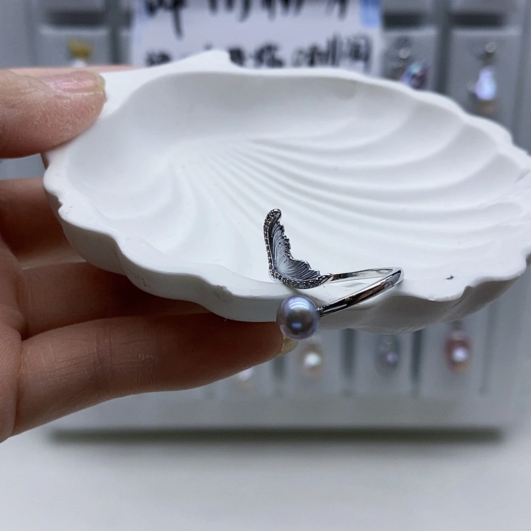 颈饰合金淡水珍珠