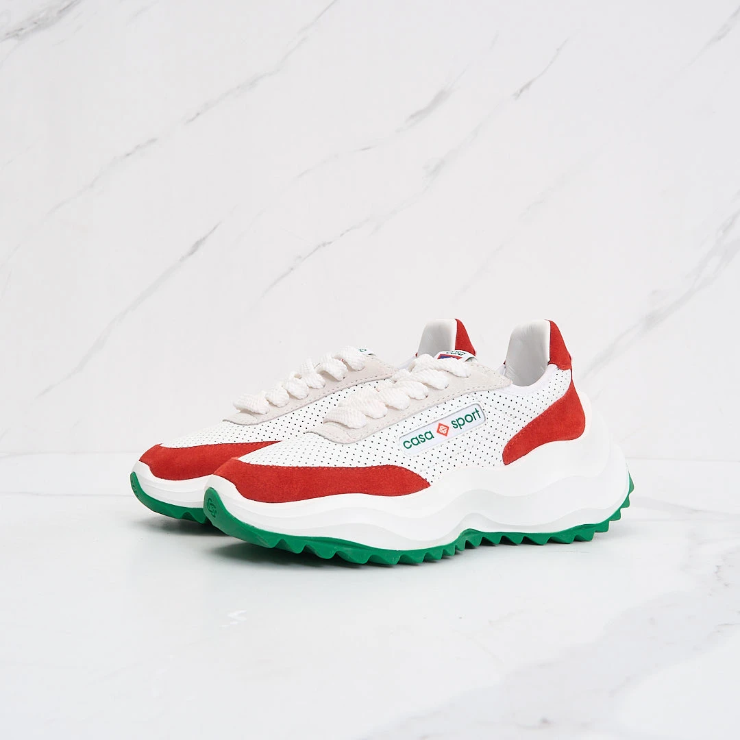 全新未使用  【瑞池女装】Casablanca中性撞色运动鞋/CCGS00002