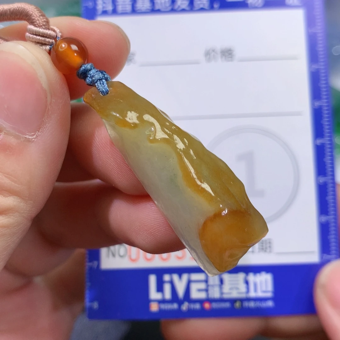 翡翠未镶嵌颈饰669